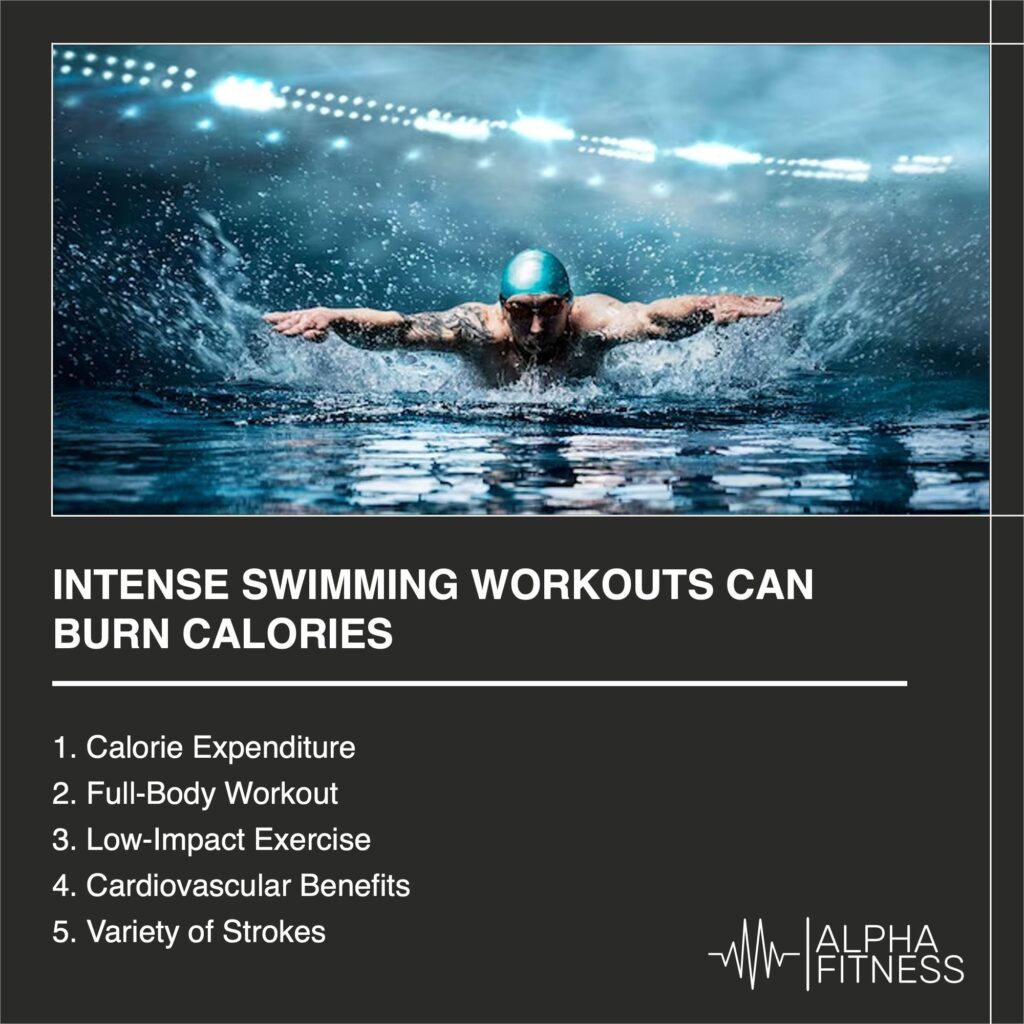 Intense swimming workouts can burn calories - AlphaFitness.Health