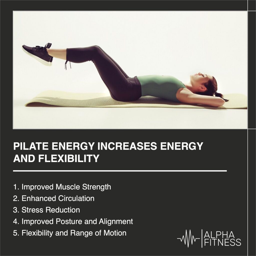 Pilate energy Increases energy and flexibility - AlphaFitness.Health