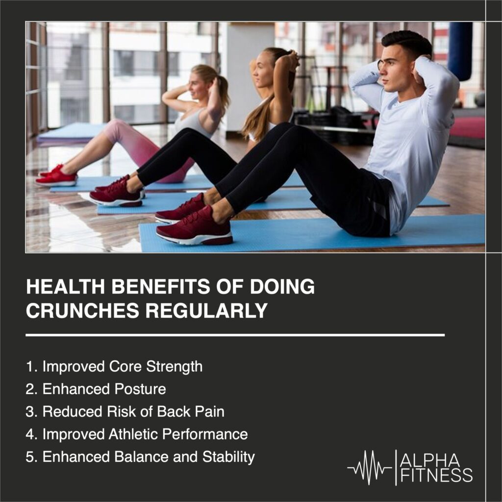 Health benefits of doing crunches regularly - AlphaFitness.Health