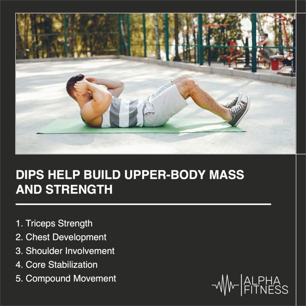 Dips help build upper-body mass and strength - AlphaFitness.Health